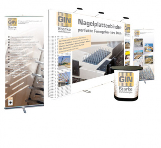 Messedisplays GIN Gütegemeinschaft Nagelplattenprodukte Messedisplays GIN Gütegemeinschaft Nagelplattenprodukte